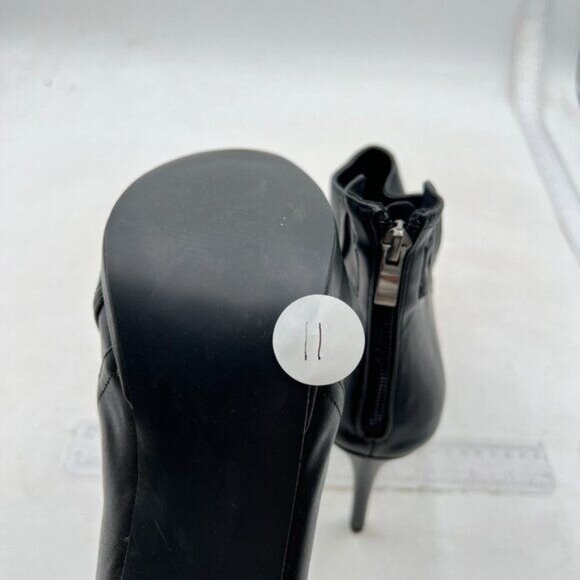 Women's Peep-Toe Sandals Stiletto High Heels Platform Summer Booties Black Shoes - Picture 5 of 7